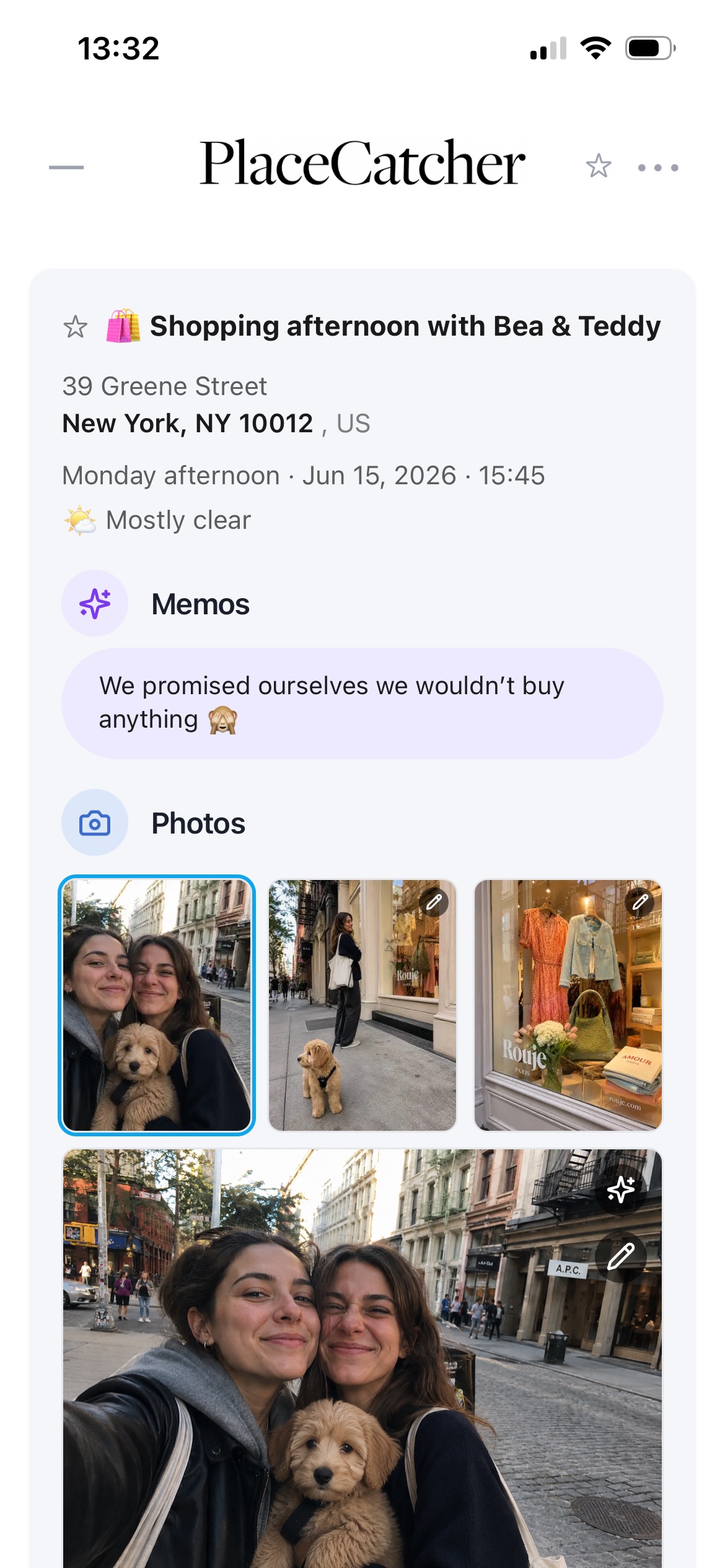 People in a memory